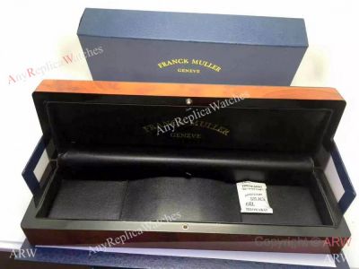 Franck Muller Long Watch Box Sets - Brown Wood